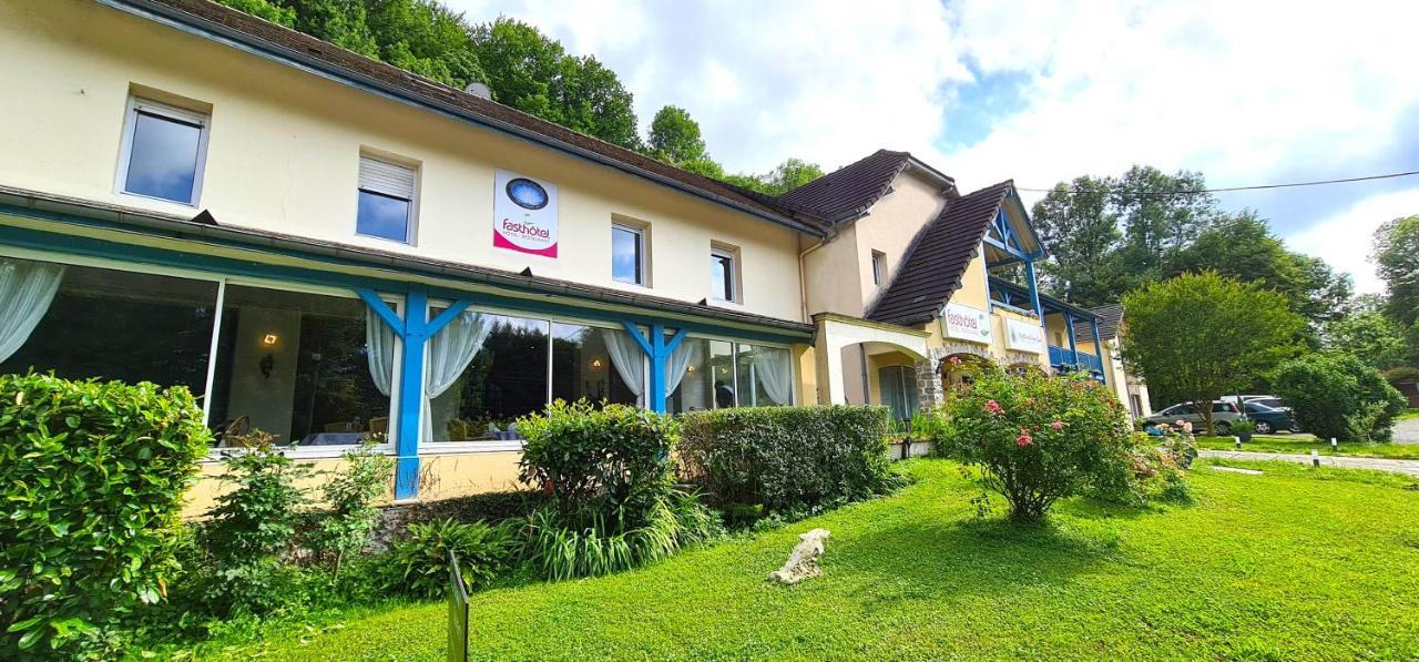 Fasthotel Oloron Hostellerie Du Paon Blanc Lurbe-Saint-Christau Kültér fotó